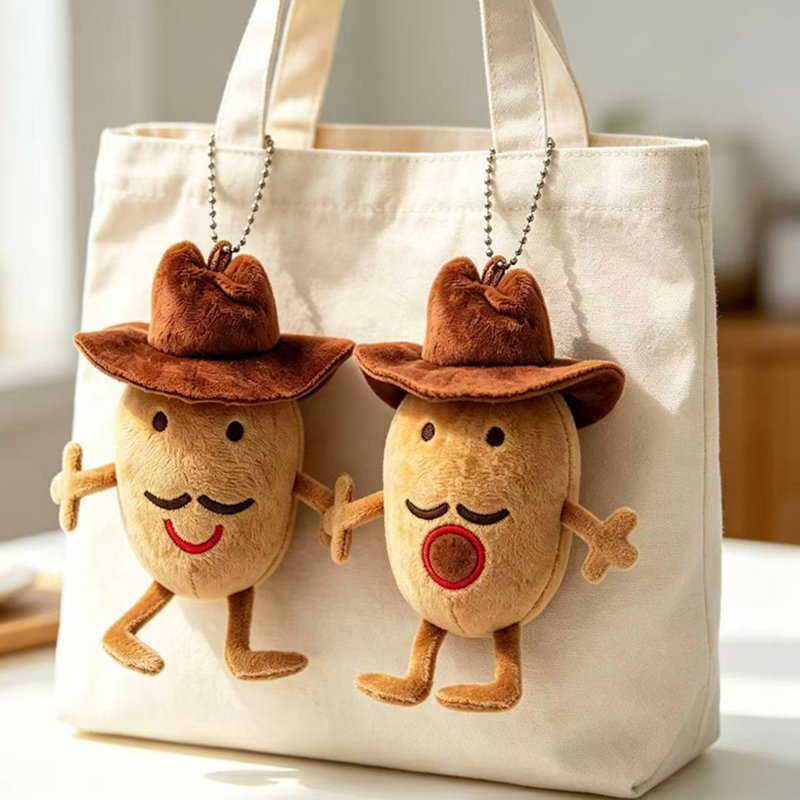 Gaming Console Keychain - 14cm Mr. Potato Plüsch-Anhänger Spielzeug Kawaii