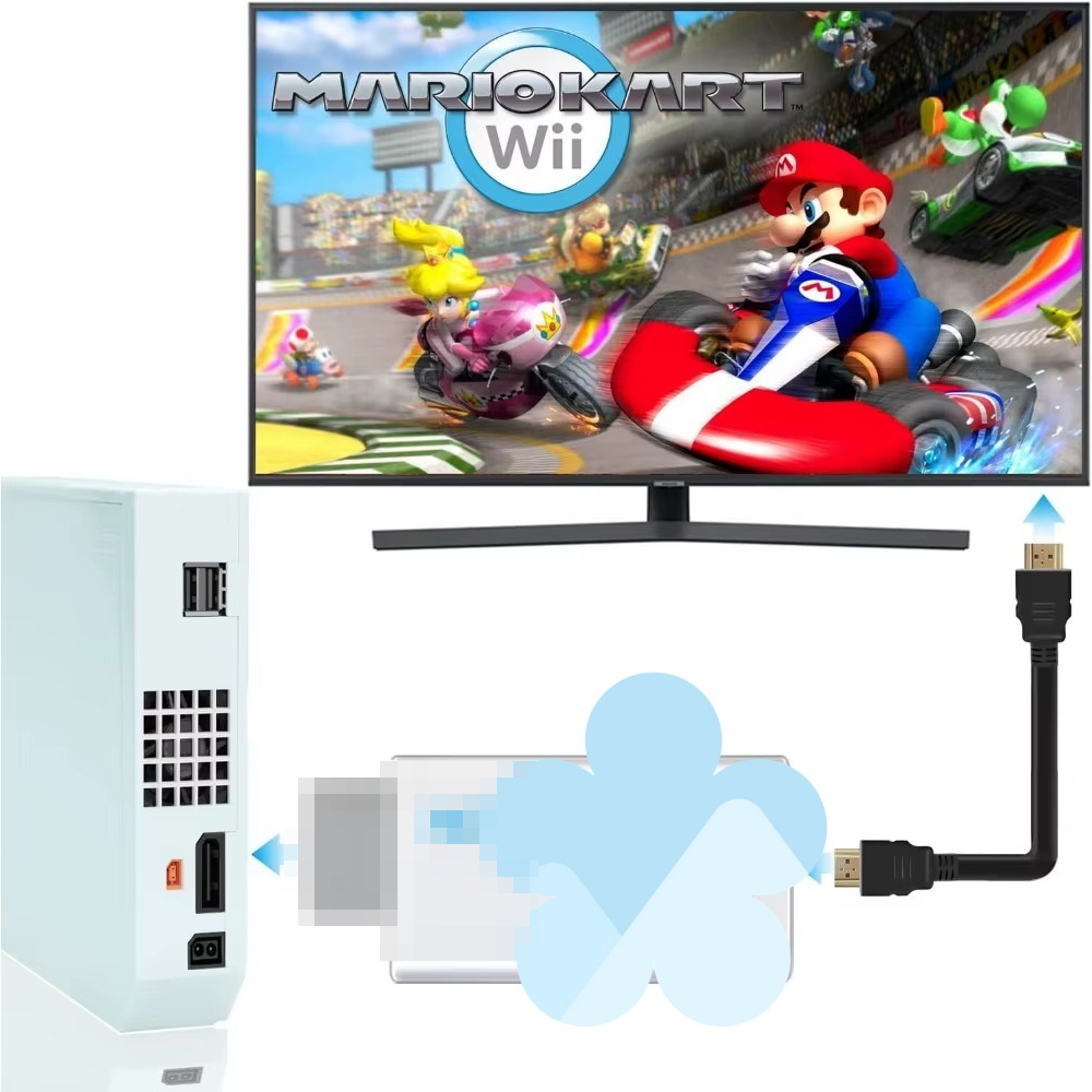 1080P-Adapterkabel für HDMI, F – Gaming Console Tv Bewertung und Preis